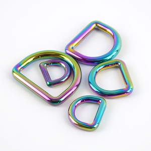 MeeTee-G7-3 de 10-32mm, hebilla en D colorida personalizada, anillo en forma de D de <span class=keywords><strong>Color</strong></span> colorido para bolsa, hebilla de bucle de aleación - Product Image 6