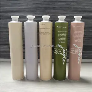 Cosmetic Packaging Handcream Aluminium Tube Balm Oil Metal Container Aluminum Collapsible Tubes Turn Key