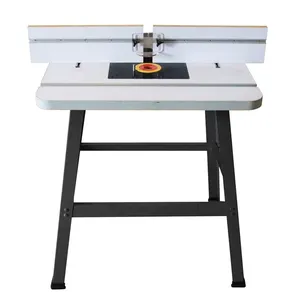 Bench type overhead milling table with Stable construction and Folding legs.