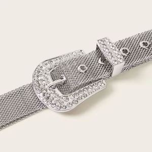 Shiny Bling Diamond Waistband Party <b>Waist</b> Rhinestone Belt for Woman - Product Image 6