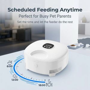 Distributeur automatique intelligent d'aliments humides <span class=keywords><strong>pour</strong></span> <span class=keywords><strong>chats</strong></span> OEM ODM avec système de refroidissement semi-conducteur <span class=keywords><strong>et</strong></span> programmation d'alimentation <span class=keywords><strong>pour</strong></span> animaux de compagnie - Product Image 4