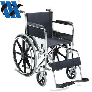 BDWC809 Aleación de aluminio ligera Silla de ruedas plegable manual Equipo de rehabilitación de sanatorio de hospital - Product Image 2