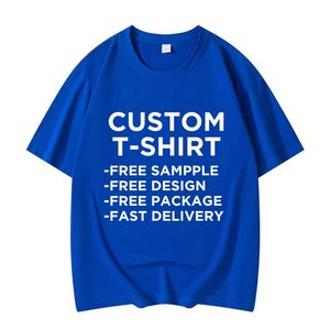 T-shirt en coton 100 % tricoté lourd 290 g, respirant, col rond, coupe oversize, écologique, pour impression de logo personnalisé – Vente en gros - Product Image 1