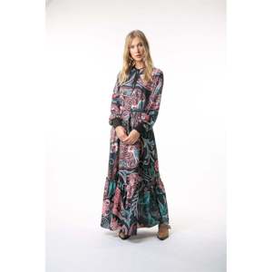 ชุด Maxi ยาวซาร่าในพิมพ์ลาย Paisley กับแขนยาว - Product Image 2
