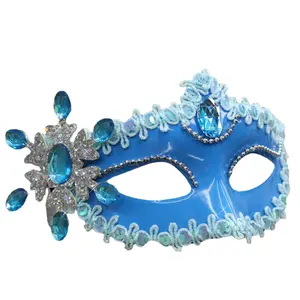 Halloween Christmas party snow princess mask, fairy magic and rose girl dance children's mask