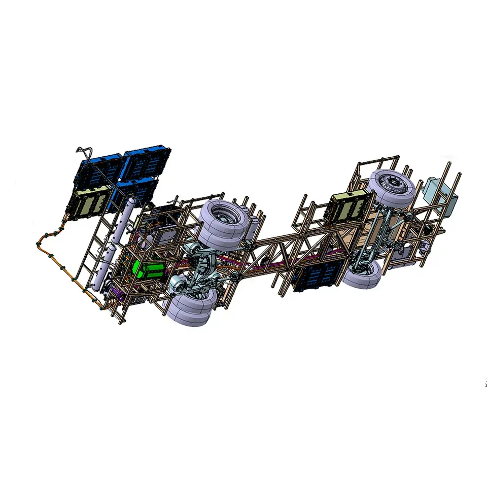 電気バスシャーシ8.5m 20人乗りlhd rhd 268.7kmh充電あたり純粋な電気都市バスゼロエミッション