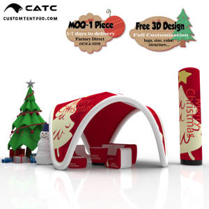 Gazebos et tentes gonflables imperméables CATC |   <span class=keywords><strong>Structure</strong></span> d'événement extérieur festive avec taille et couleur personnalisables, gonflage électrique - Product Image 1