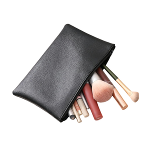 Bolsa negra de Neopreno ecológica portátil al por mayor, bolsa de cosméticos para maquillaje con logotipo personalizado - Product Image 6