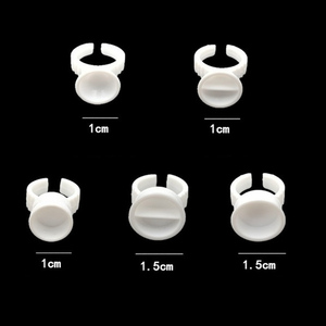 Coupelles jetables pour pigments PMU, 100 pièces, supports de colle pour cils, microblading des sourcils et tatouage - Product Image 3