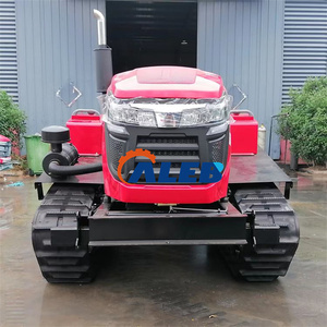 Tracteur chenillé 80 CV à transmission par engrenages, moteur diesel Changchai, pour rizières, vergers et terrasses - Product Image 2