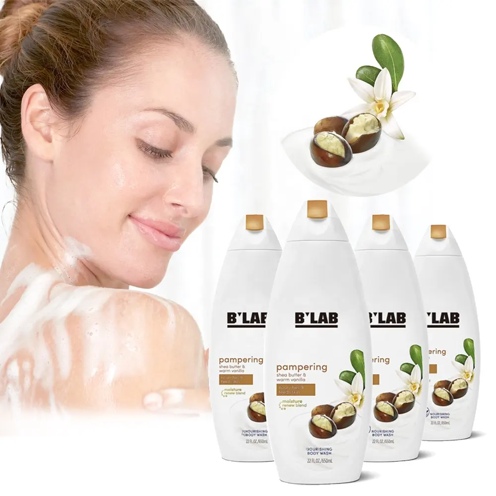OEM ODM Wholesale Organic Lightening Shower Gel Whitening With Goat Milk Moisturizing Coconut Hotel Body Wash Bath Shower Gel