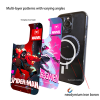 Coque 3D Anime antichoc en TPU souple, anti-rayures et antidérapante, motif Manga Japonais pour iPhone 17 Pro Max 16 15 14 13 12 Mini