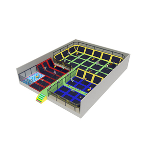 Aire de jeux intérieure pour enfants, ensemble de jeux souples en PVC, trampoline, piscine à balles, équipement d'exercice, filet de protection pour saut à l'élastique de 6 pieds - Product Image 5