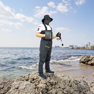 Histar WADER DE POITRINE IMPERMÉABLE RESPIRANT Haute Qualité 4 COUCHES BW FABRICUP) + <span class=keywords><strong>BOTTES</strong></span> PVC Wader De Pêche Professionnel - Product Image 2