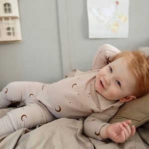 Calzoncillos largos para niños, traje superior, ropa de casa, pijamas de algodón puro para niñas, Base térmica de otoño e invierno - Product Image 3