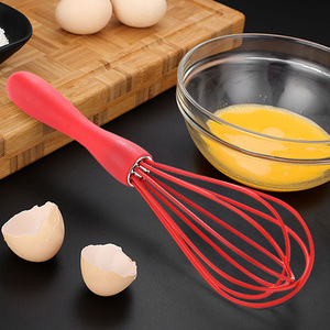 Batteur manuel en silicone et mélangeur à pâtes, petit fouet à crème et à œufs pour la pâtisserie domestique - Product Image 3