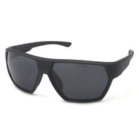 Lunettes de soleil personnalisables en gros à monture intégrale en TR90 avec verres polarisés et plaquettes de nez interchangeables pour le sport en extérieur et la personnalisation de marque