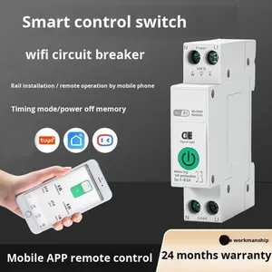 Mijia App Wifi thông minh ngắt mạch tuya không dây điều khiển từ xa hẹn giờ chuyển đổi cho nhà sử dụng Mini nhựa thiết kế đã - Product Image 3