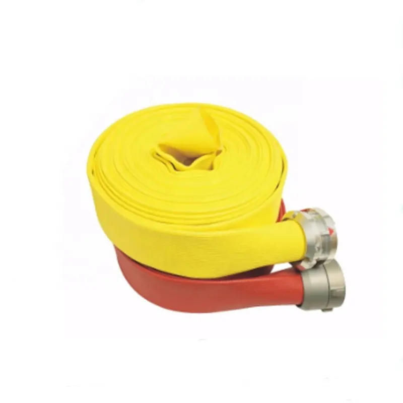 Canvas Hose Pipe PVC/ PU lined 2INCH/3INCH/2.5INCH Fire Hose Double jacket Fire Fighting Hose