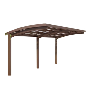 Abri de voiture en aluminium à double carport, abri de stationnement pour voiture, vente chaude - Product Image 4