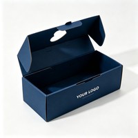Muestra Gratuita de Caja de Cartón Corrugado Impresa a Color Personalizada para Cosméticos, Cajas Plegables para Envíos, Cajas de Embalaje para Envíos
