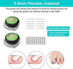 Kit de Correction des Ongles Incarnés, Ensemble de Soins des Pieds, <span class=keywords><strong>Pince</strong></span> à Ongles Courbée en Acier Inoxydable, <span class=keywords><strong>Traitement</strong></span> des Paronychies, Écologique et Esthétique - Product Image 5