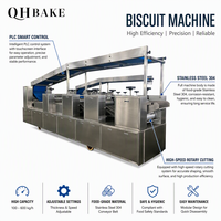 Ligne de production industrielle de bâtonnets de biscuits au doigt Machine de fabrication de biscuits en pain d'épice pour boulangerie