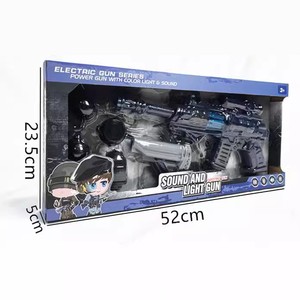 Giocattolo Elettronico Unisex a Forma di <span class=keywords><strong>Pistola</strong></span> con Otto Toni, Suoni, Luci e Vibrazioni per Bambini - Product Image 4