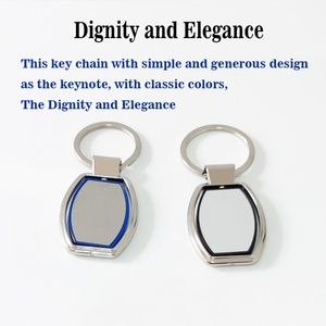 OEM Logo Souvenir Keychains Promotional Gifts Custom Design Luxury Fashion Sublimation <b>Blank</b> Car Keyring Custom Metal <b>Key</b> Chains - Product Image 4