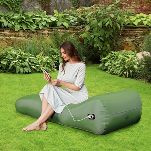 High Quality Outdoor Camping Lazy Automatic <b>Inflatable</b> Lounger <b>Sofa</b> Bed Portable Fast Air Pump Air <b>Sofa</b> - Product Image 3