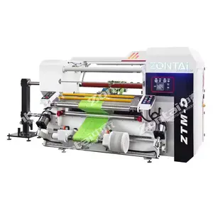 Máquina de corte de filme Zontai Bopp (ZTM-D), rolo de papel Jumbo para corte e rebobinamento