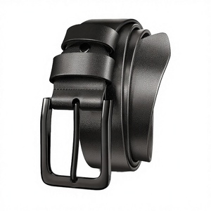 Wholesale Excellent Quality Mens Cow Hide Alloy Buckle Formal Dress <b>Belt</b> 3.8cm Width Waterproof Durable for Men - Product Image 2
