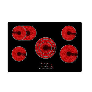 90 cm Radiant 5 Brûleurs <span class=keywords><strong>Vitro</strong></span> Céramique <span class=keywords><strong>Plaque</strong></span> Chauffante Électrique Infrarouge Plaques de Cuisson - Product Image 2