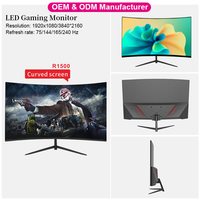 Moniteur de bureau LCD LED Rebekah à prix de gros, 19/20/21/22/23/24/27/32 pouces, 60Hz-280Hz, moniteur de jeu pour ordinateur PC, 900P/1080P