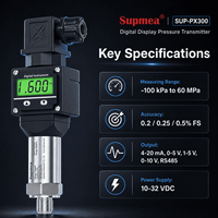 Fournisseur chinois Hirschmann/Cable/Aviation Plug, transmetteur de pression durable à sortie analogique/digitale pour l'industrie agroalimentaire, UE