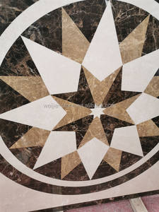 <span class=keywords><strong>Piastrelle</strong></span> per Pavimenti in Marmo con Motivo Floreale a Getto d'Acqua Economiche - Product Image 6