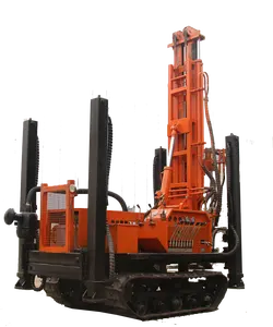 100m 300m 500m Depth Hydraulic Crawler Water Well Machine Drilling Water Well Earth Drill Auger For Water Wells