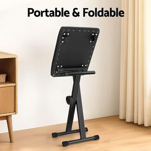 Práctico y rápido taburete plegable para <span class=keywords><strong>teclado</strong></span> de hierro, soporte para <span class=keywords><strong>piano</strong></span> - Product Image 6