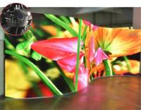 Módulo LED Flexible de 320*160 a Todo Color, Pantalla de Video Curva Cilíndrica Esférica para Publicidad en Tiendas Minoristas, Animación y Gráficos