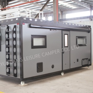 Caja <span class=keywords><strong>Camper</strong></span> 4X4 Para Camión <span class=keywords><strong>Iveco</strong></span> De Expedición De Fábrica Con Baño Privado Y Plataforma Plana - Product Image 2