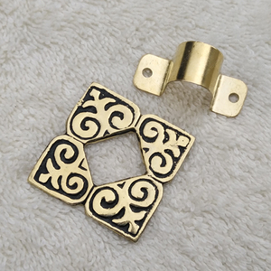 Birka bolsa Viking bolso de cuero Tarsoly Viking tarsoly viking Magyar bolsa accesorio de latón - Product Image 3