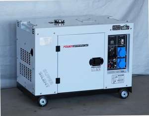 EEDA 파워 소형 휴대용 저소음 디젤 발전기 세트 9KW 10KW 비상 전력 생성기 가정용 10kw 디젤 발전기 - Product Image 4