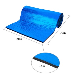 Almohadilla <span class=keywords><strong>Aislante</strong></span> Autoadhesiva Azul de 200*50cm, Material de Aislamiento <span class=keywords><strong>Acústico</strong></span> <span class=keywords><strong>para</strong></span> Automóviles, Algodón Insonorizante con Lámina de Aluminio - Product Image 2