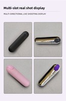 USB wiederauf ladbarer Mini Strong Shock Bullet Vibrator 10 Frequenz Wireless Anal Plug Massage gerät Vibrieren für Eier vibrator