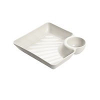 Assiette Créative en Polypropylène Forme Irrégulière Motif Uni Style Naturel Frais pour Sauce et Vinaigre – Nouveauté Maison