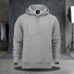 Sudadera con Capucha para Hombre, Cierre de Cremallera, Estilo Deportivo, Corte Ajustado, Ecológica, de Poliéster/Algodón, para Invierno - Product Image 1