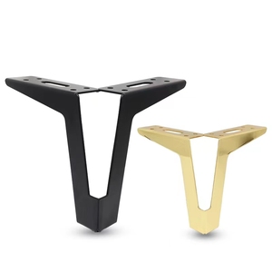 Patas metálicas para muebles de 12 a 15 cm para mesa de centro, mueble de TV, sofá cama, accesorios para gabinetes de baño - Product Image 2