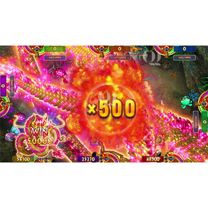 Qiqu เครื่องเกมปลาแบบมีปลั๊กแบบ US บอร์ดเกมอาเขต vgame กระดานฉลามเต้นปลาฉลามสำหรับยิงปลา - Product Image 5