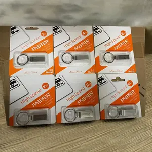 Nouvelle clé <span class=keywords><strong>USB</strong></span> 2.0 en métal <span class=keywords><strong>plus</strong></span> <span class=keywords><strong>rapide</strong></span>, 2 Go-128 Go, avec antivirus et cryptage - Product Image 6