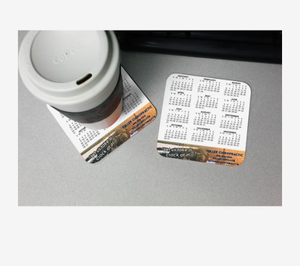 Meilleurs Calendriers Personnalisés 2027 pour Sous-verres Promotionnels 4,25x4,25 Pouces – Cadeau avec Logo Personnalisé, Vente en Gros, Qualité Supérieure - Product Image 1
